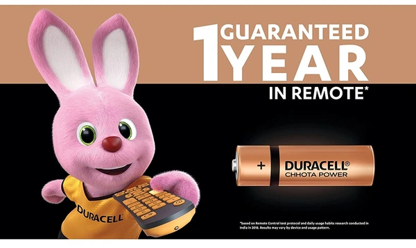 Duracell Chhota Power Alkaline Battery AAA - Pack of 10 Pcs.