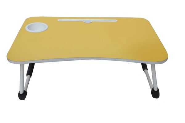 Fold-able Bed Study Table - Yellow
