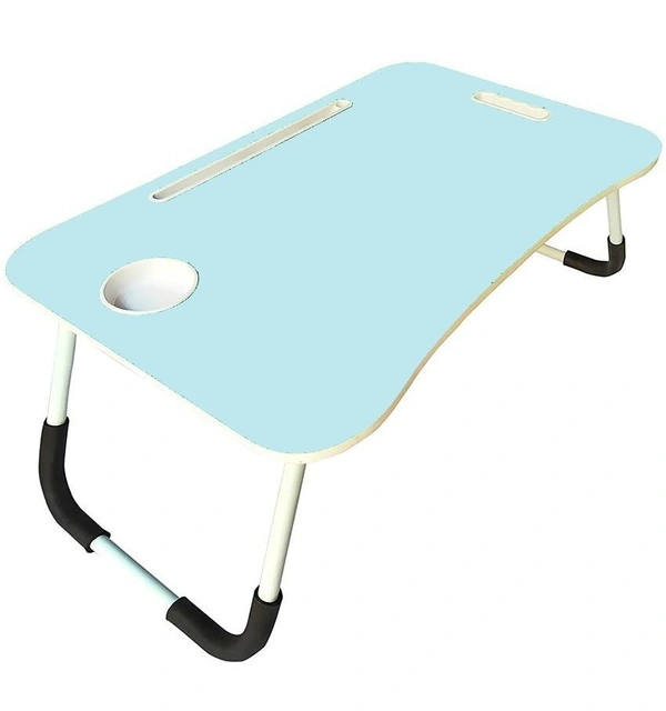 Fold-able Bed Study Table - Light Blue