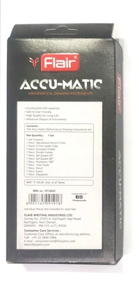 Flair Accumate Mathematical Instrument. - orange