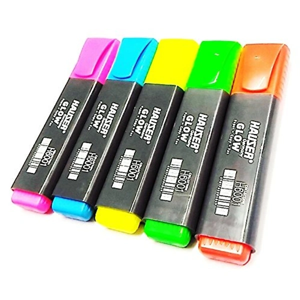 Hauser Multicolored Glow Highlighter - Assorted