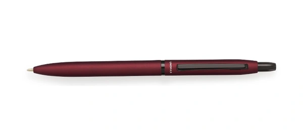 Unomax SLIMY Metal Ball Point Pens - blue, Royal Burgundy