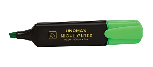 UNOMAX HIGHLIGHTER PEN - green