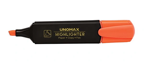 UNOMAX HIGHLIGHTER PEN - orange