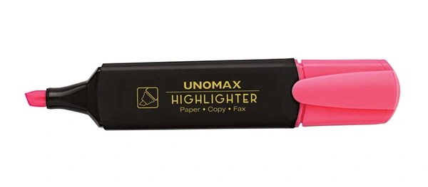 UNOMAX HIGHLIGHTER PEN - pink