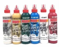 Camel Fluid Acrylic Colours – Ready To Pour 18 Shades