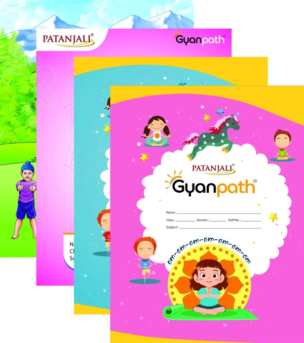 Patanjali GyanPath Notebook(24X18CM) 176 page - Single line