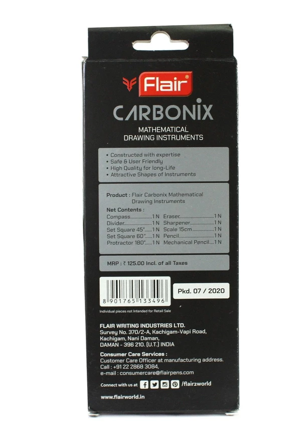 Flair Carbonix Mathematical Instrument.