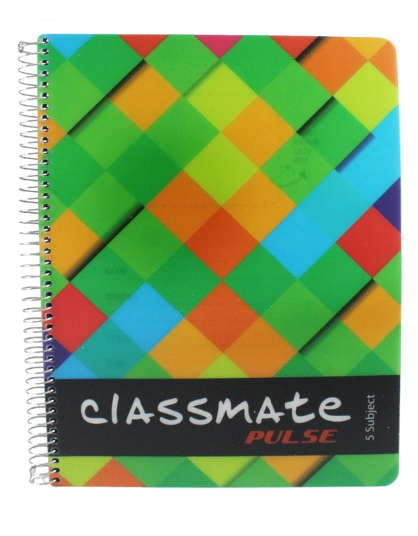 Classmate Pulse 6 Subjects Spiral Notebook - 400 pages