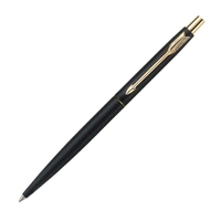 Parker Classic Matte Black GT Ball Pen - blue, gold trim