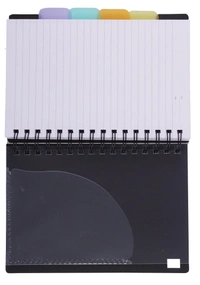 Camlin Kokuyo Premio Notebook - 300 Pages (Black)