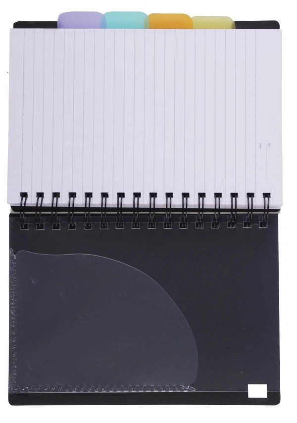 Camlin Kokuyo Premio Notebook - 300 Pages (Black)
