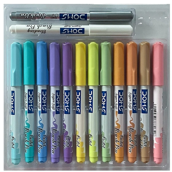 DOMS Pastel Brush Pens