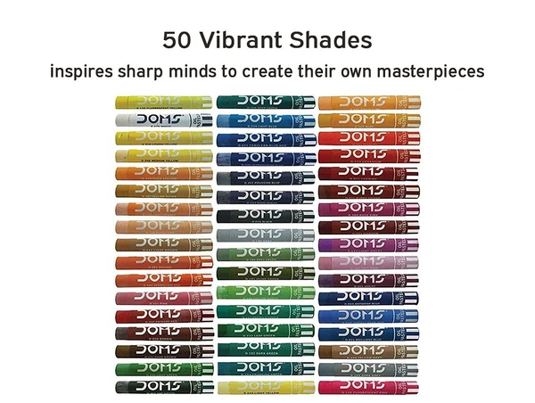 DOMS Oil Pastel 50 Shades