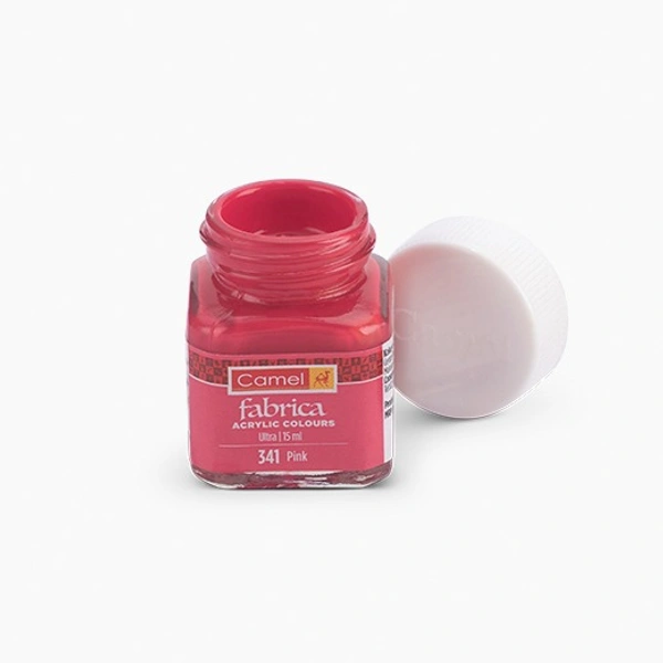Camel Fabrica Acrylic Colours 15 ml, Ultra range - Pink