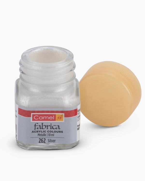 Camel  Fabrica  Acrylic Metallic Colour - Metallic Silver