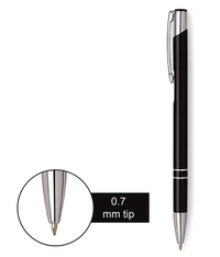Unomax Kent Premium Metal Body Liquid Ball Point Pen - Blue