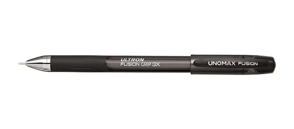 UNOMAX ULTRON FUSION GRIP 3X Liquid Ball Point Pens - Black