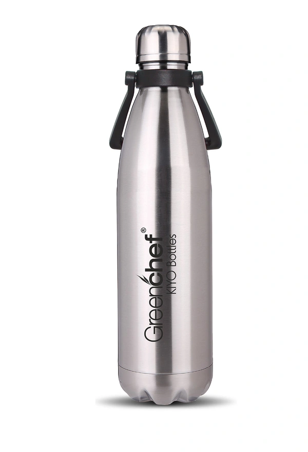 Greenchef Kiyo Thermosteel 750ml Bottle - Silver