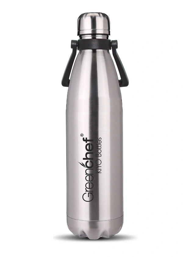 Greenchef KIYO Water Bottle 1000ml - Silver