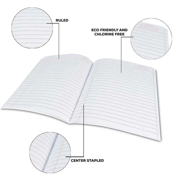 Classmate Origami Notebook, 172 pages, 24.0 cm x 18.0 cm - Single Line