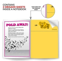 Classmate Origami Notebook, 172 pages, 24.0 cm x 18.0 cm - Single Line
