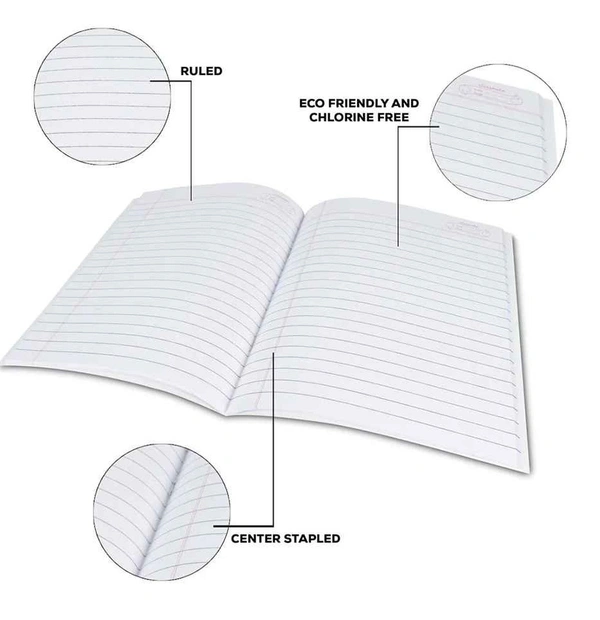Classmate 3D Craft notebooks, 172 Pages, 24.0 cm x 18.0 cm - Single Line