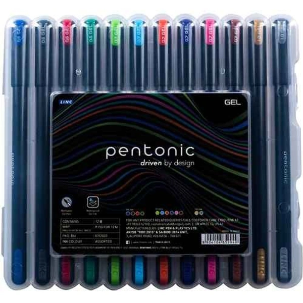 LINC Pentonic Multicolor Gel Pen - Assorted