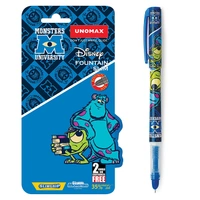 Unomax Fountain Pens-Slim - Blue, Monster inc