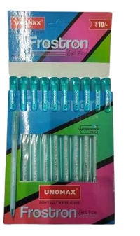 UNOMAX FROSTRON Gel Pens - Blue