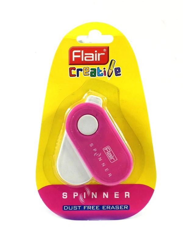 Flair spinner dust free eraser - Assorted