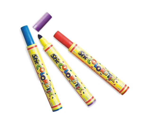 Stic JUMBO COLOR PENS (12 COLOR SET)