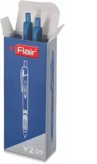 FLAIR V2 GEL PEN - Blue