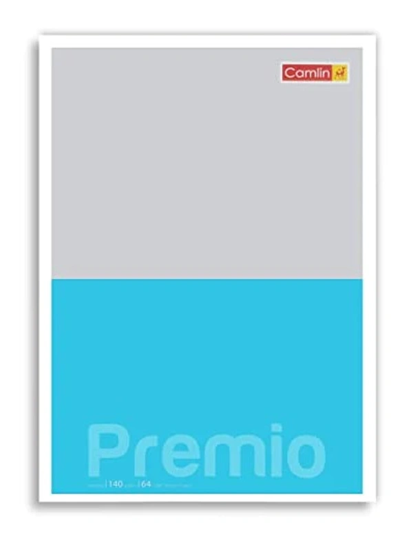 CAMLIN PREMIO A4 (297*210) 64 GSM SINGLE LINE 200 PAGES NOTEBOOK - Blue