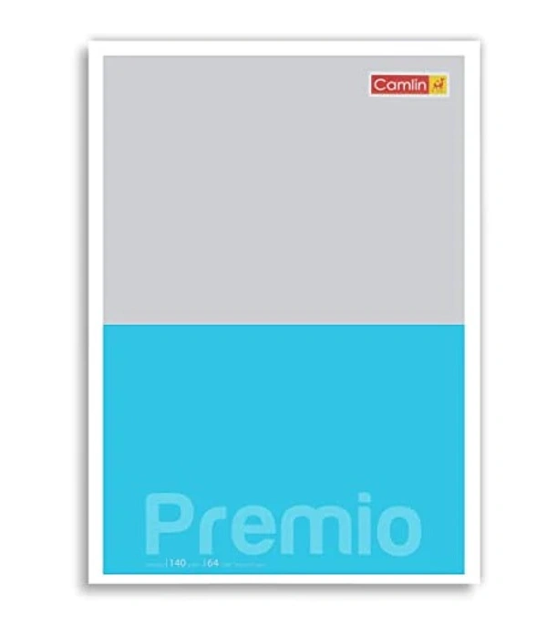 CAMLIN PREMIO A4 (297*210) 64 GSM SINGLE LINE 152 PAGES NOTEBOOK - Assorted