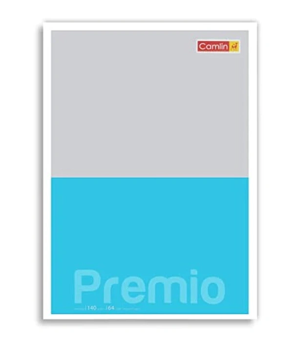CAMLIN PREMIO A4 (297*210) 64 GSM SINGLE LINE 200 PAGES NOTEBOOK - Assorted