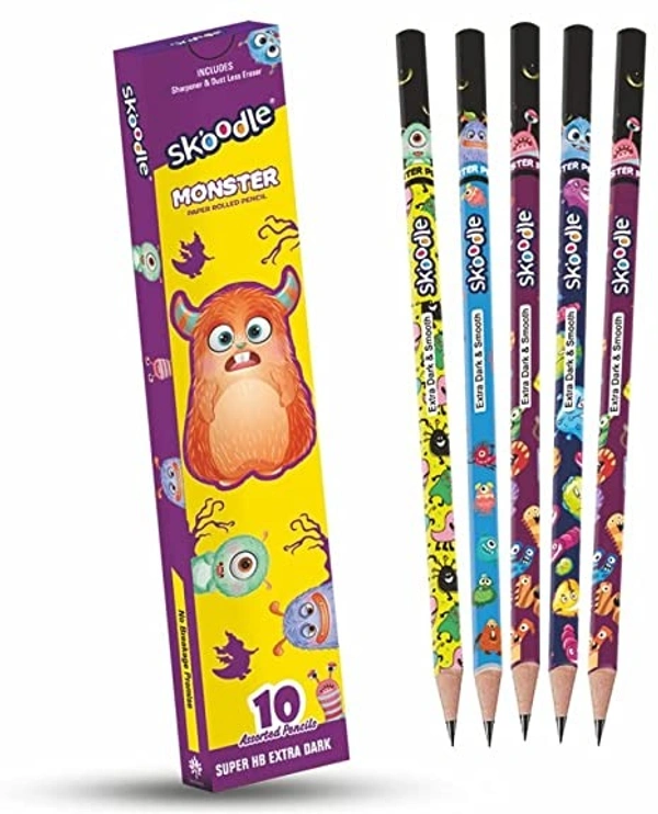 Skoodle Monster Super HB Extra Dark Pencil