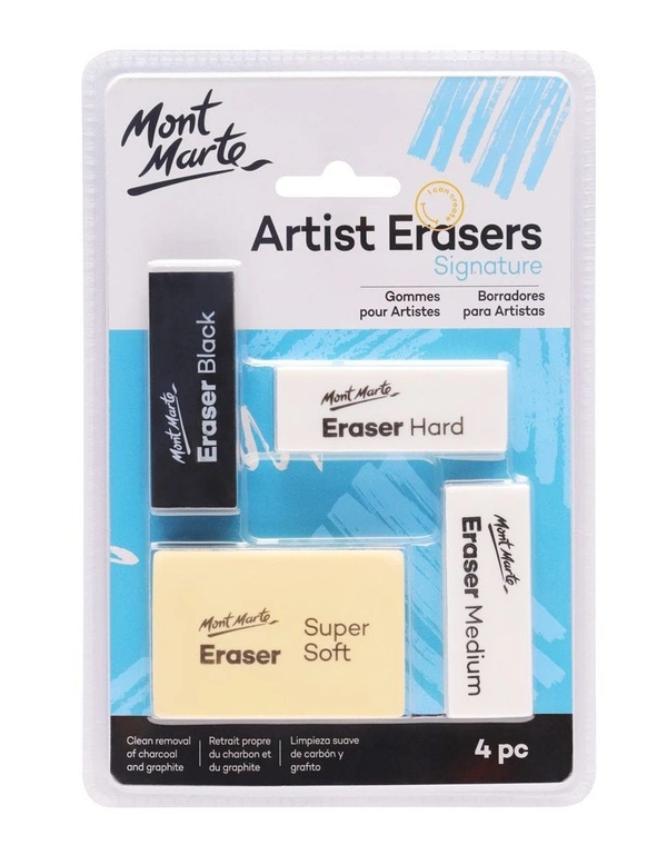 Mont Marte Artist Erasers Signature