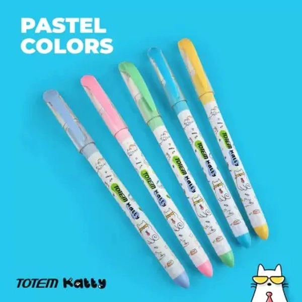 Totem Katty Cute & Stylish Ball Pen - Blue