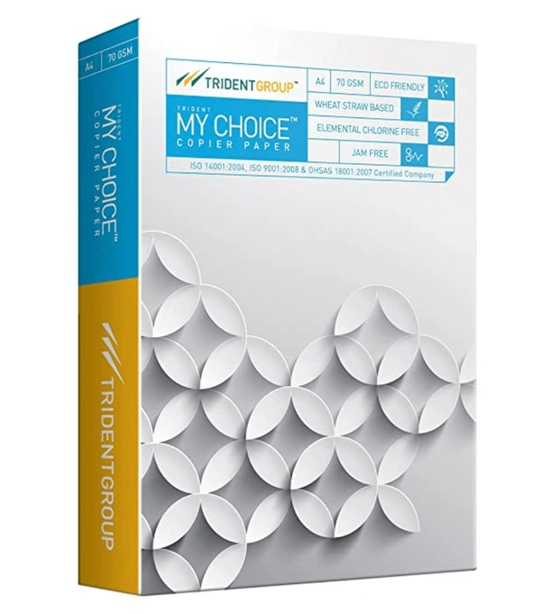 Trident My Choice Paper 70Gsm A4 - 1 Crt. 10 Ream