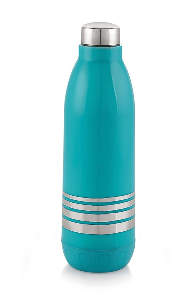 Rishab Cool water Insulated Water Bottle - 700 Ml., Blue