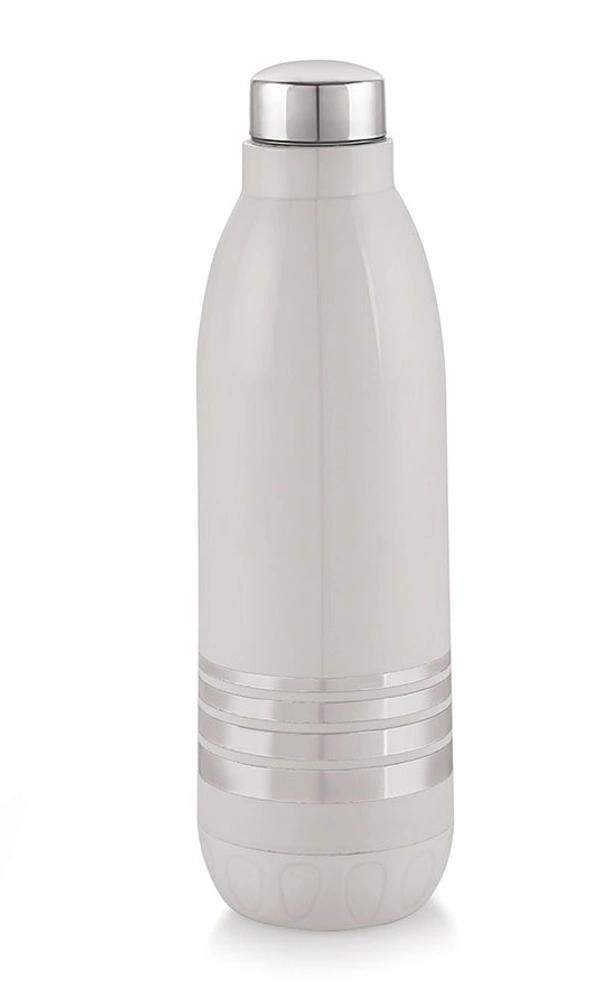 Rishab Cool water Insulated Water Bottle - Cream