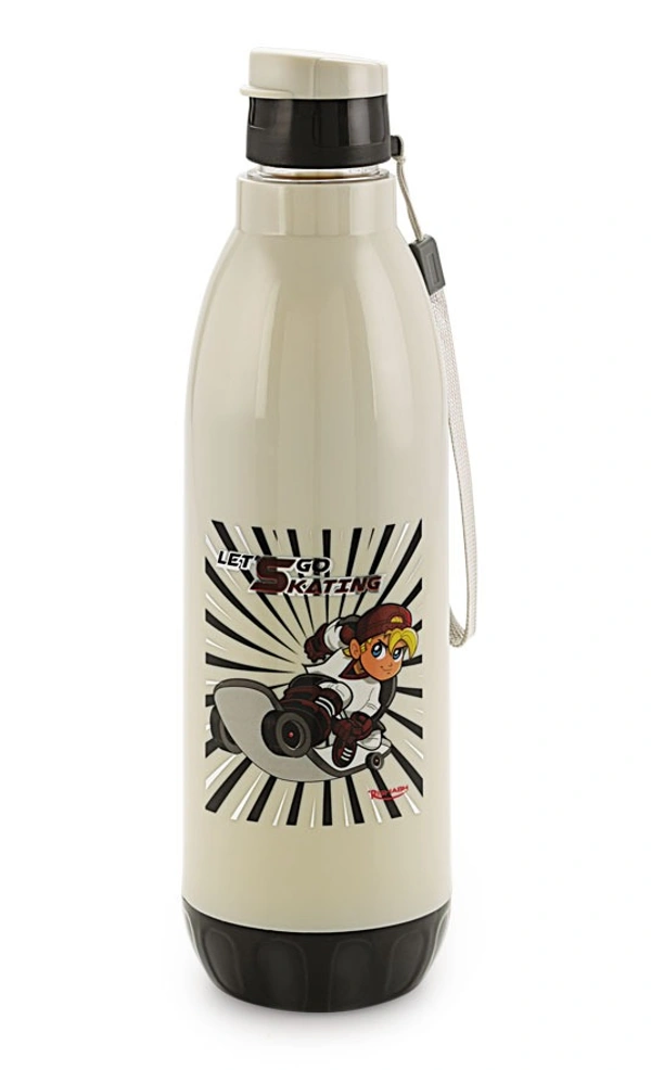 Rishab WOW Insulated Water Bottle - Gray & Black