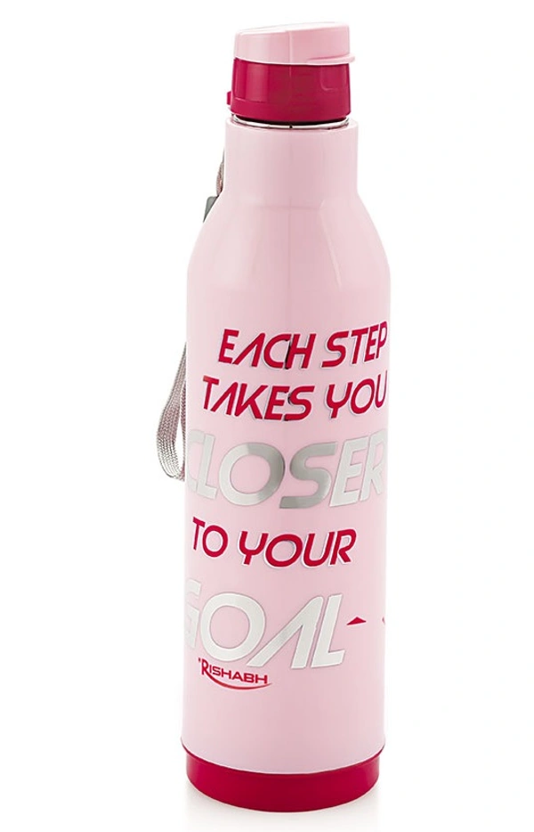 Rishab STING DLX Insulated Water Bottle - 700ml, Pink