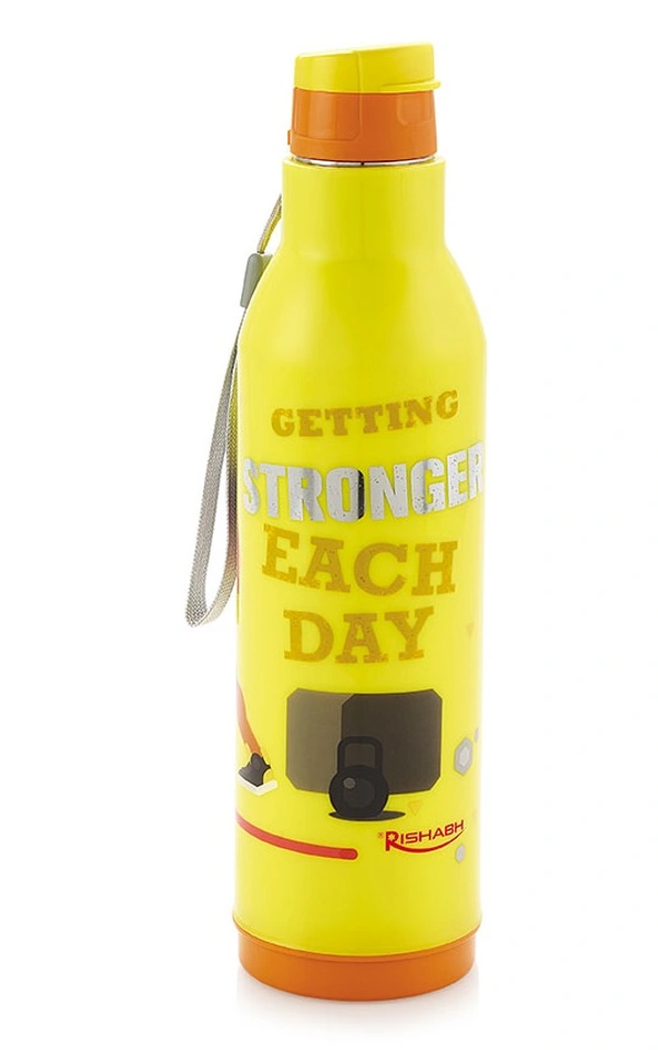 Rishab STING DLX Insulated Water Bottle - 900ml, Yellow