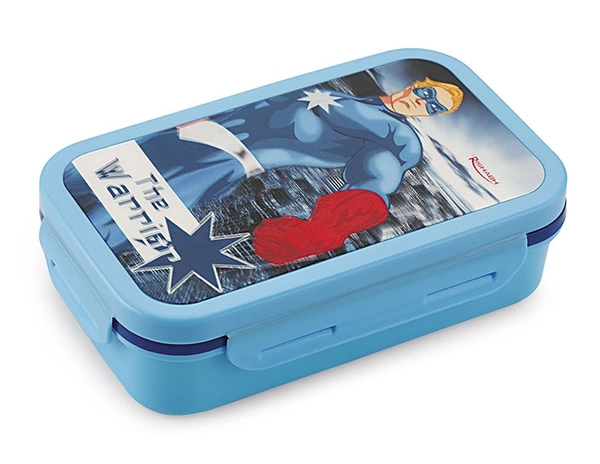 Rishab MAGIC Insulated Tiffin Box / Lunch Box, Boys collection - Blue