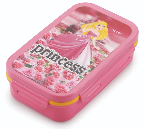Rishab MAGIC Insulated Tiffin Box / Lunch Box, Girls Collection - Pink