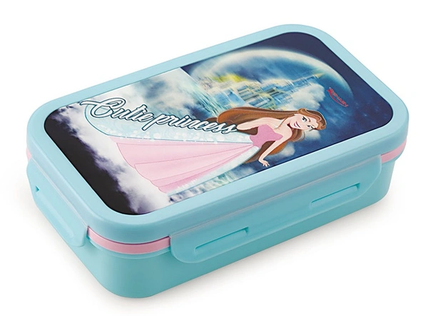 Rishab MAGIC Insulated Tiffin Box / Lunch Box, Girls Collection - Blue