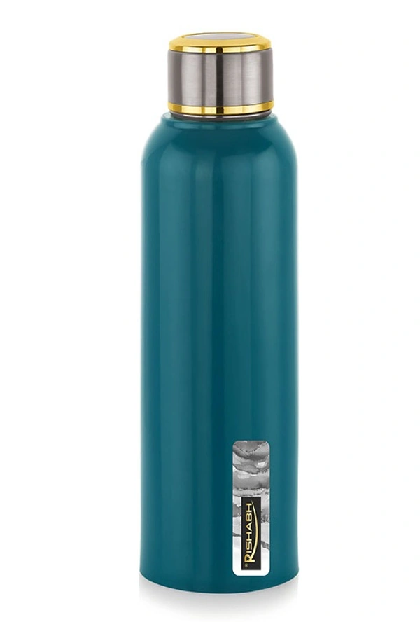 Rishab STEELO SPORTS Inner Steel Insulated Water Bottle - Big, Blue