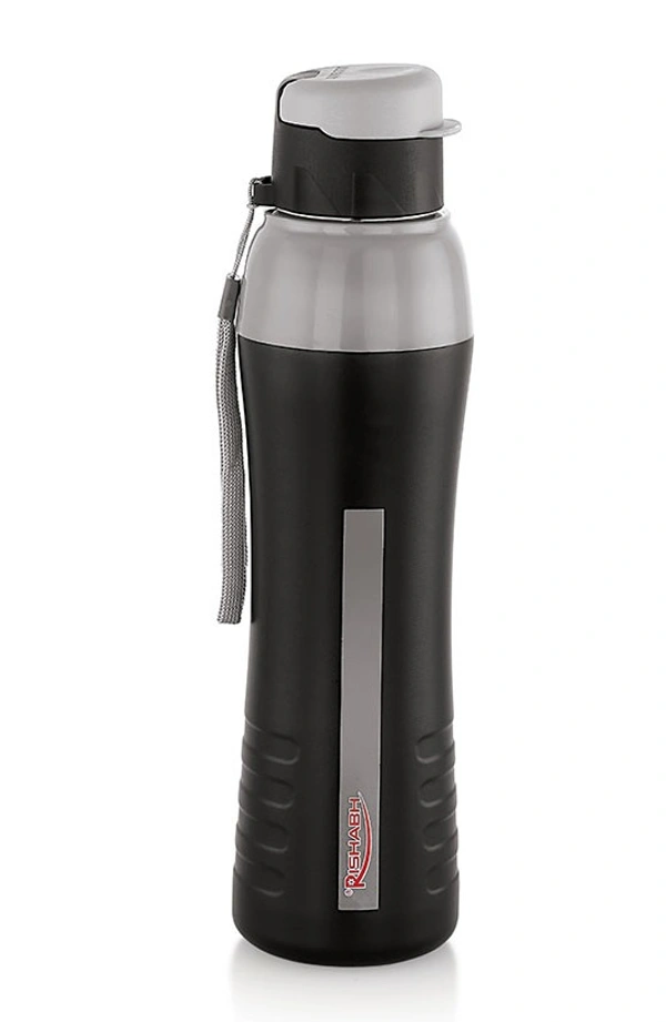 Rishab BENTLEE Inner Steel Insulated Water Bottle - Big (750ml.*), Black